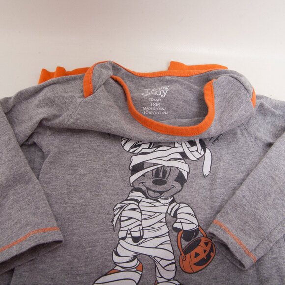 Disney Baby Mickey Mouse Halloween Bodysuit – Size 18 Months – My Mummy Loves Me - Picture 3 of 5
